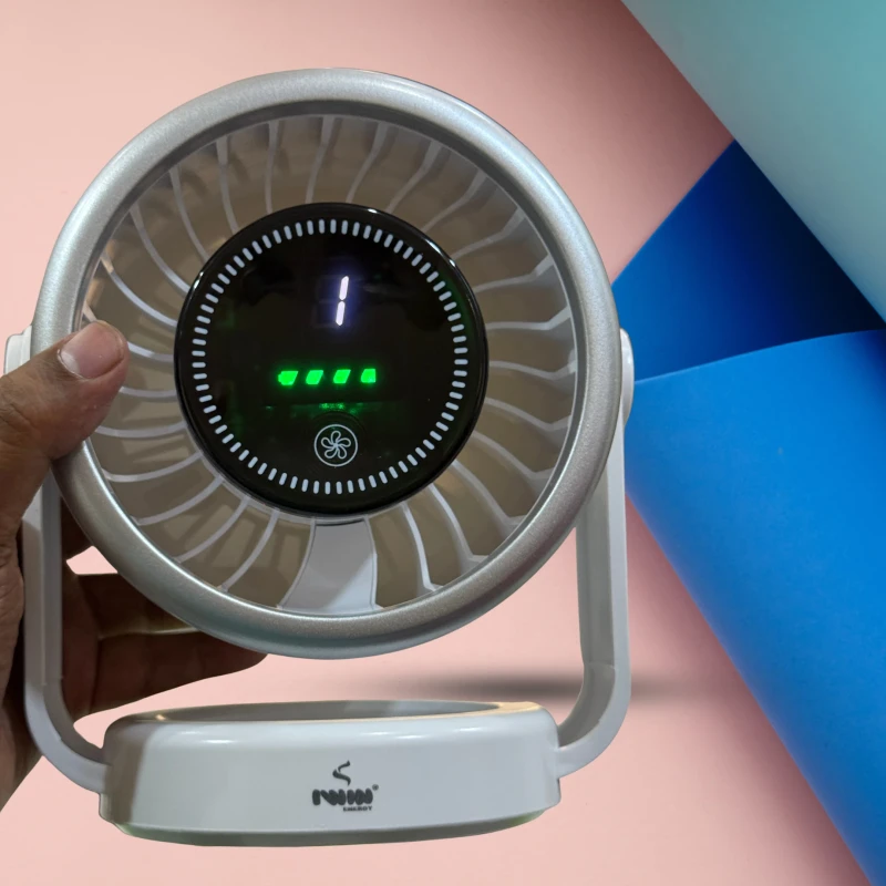 Rechargeable Desktop Fan With Hook Wall Mounted - IW8038-M
