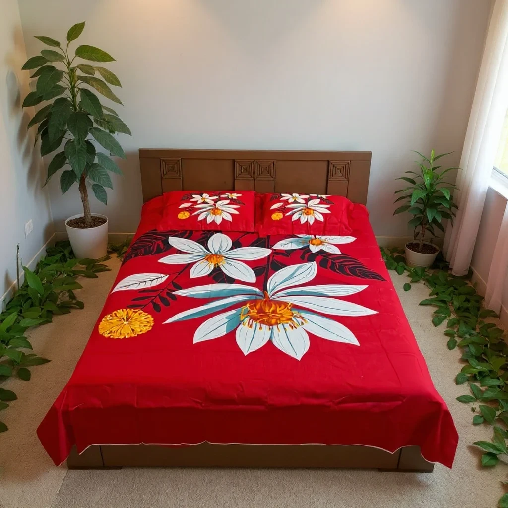Cotton Panel Bedsheet CPB103