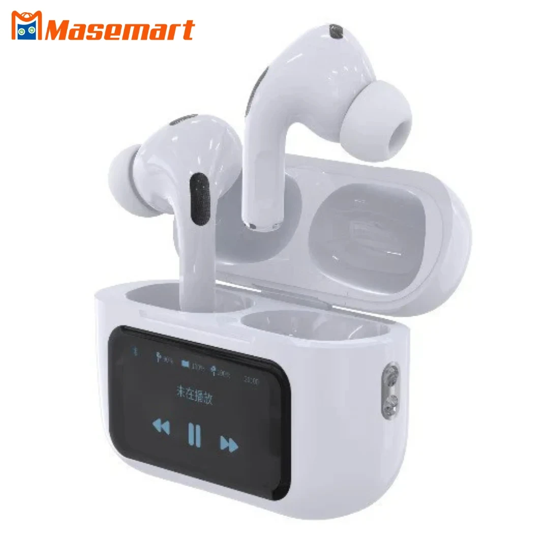 Airpod Pro 2 Generation with Touch Screen Display (White)