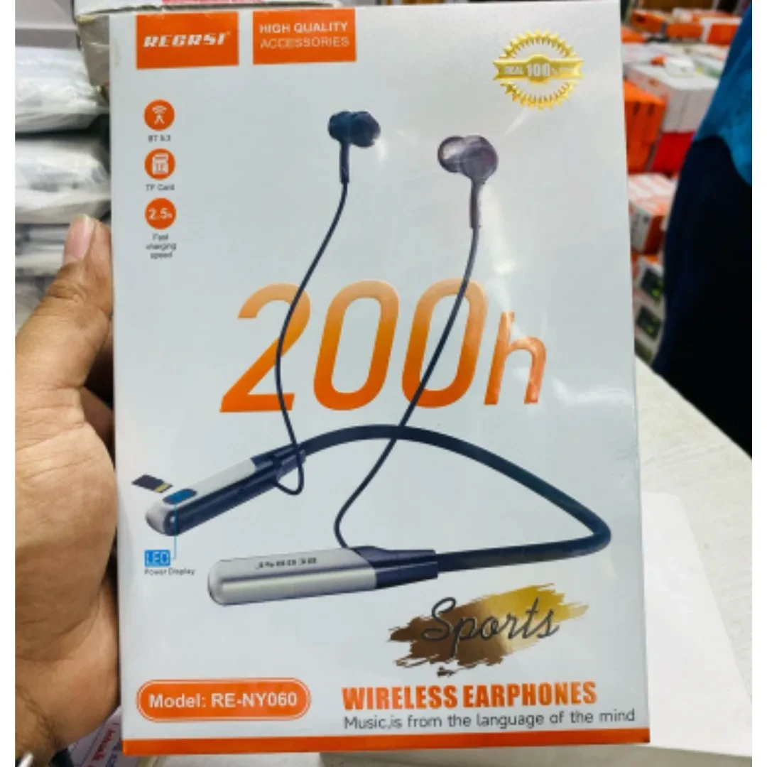 Recrsi RE-NY060 200 Hours Bluetooth Neckband