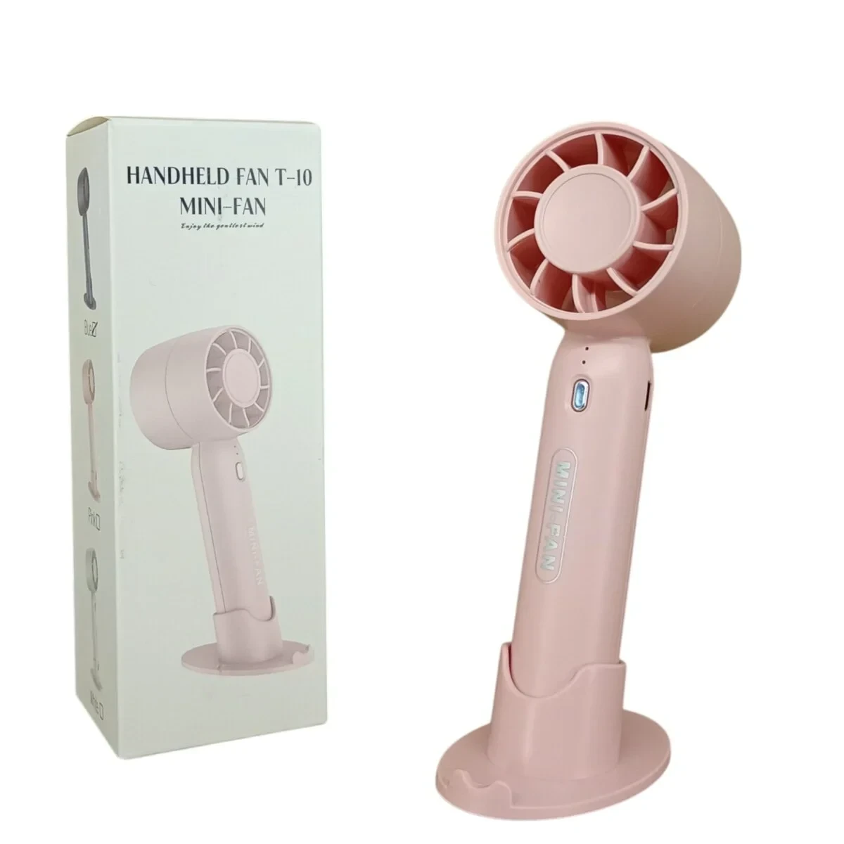 Rechargeable USB T-10 Handheld Mini Fan | 3 Speed